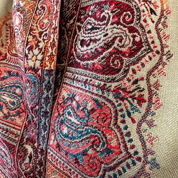 Pistna Green Stunning kashmiri Pashmina Shawl stole wrap - Picture 2 of 6